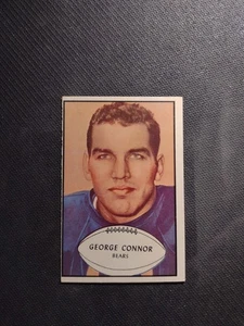 1953 Bowman #37 George Connor Notre Dame/Chicago Bears 🐻 Ex. - Bild 1 von 2