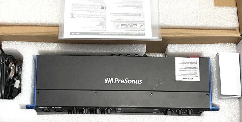 Presonus Studio 1824c 24-bit 192 kHz USB-C Compatible Audio Interface - Image 1 of 4