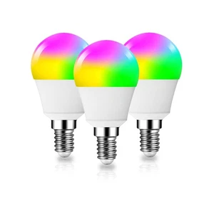 A15 Small Smart Light Bulbs, RGB Color Changing Light Bulb Compatible with Al... - Picture 1 of 7