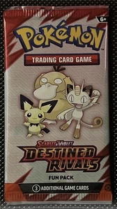 Pokémon TCG Scarlet & Violet Destined Rivals - Sealed 3 Karten Fun Pack! - Bild 1 von 1