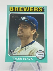 2024 Topps Heritage High Number - Tyler Black #578 Aqua Border (RC) - Picture 1 of 2