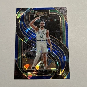 Jayson Tatum 2024-25 Select Blue Cracked Ice Refractor Parallel #110 Celtics - Picture 1 of 2