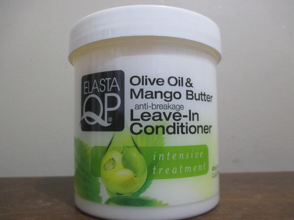 ACEITE DE OLIVA Y MANTEQUILLA DE MANGO ELASTA QP DEJAR EN ACONDICIONADOR 15OZ Foto 1 de 1