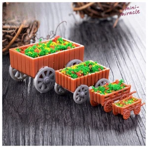 5PC 1:75 1:100 Scale Miniature Flower Beds Street Landscape Plants Sand Table - Picture 1 of 22