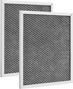 Fietrexa 97007696 Range Hood Filter 8-3/4" x 10 1/2" x 3/8“ Aluminum Grease...  - Picture 1 of 5