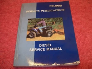 OEM Polaris 1999 Diesel Shop Service Repair Manual Spec Book 9915234 Free ship! - Picture 1 of 7