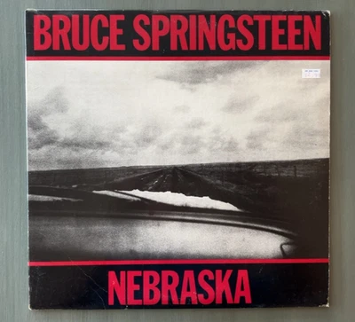 BRUCE SPRINGSTEEN Nebraska Vinyl LP 1982 Columbia Records Promo - Image 1 of 4
