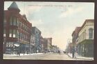 Fort Dodge Iowa Downtown Center Street Scene Vintage Postcard 1912