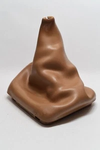 VW Rabbit MK1 Shifter Shift Boot 1981-84 Pickup Peanut Butter Brown OEM Used - Picture 1 of 17
