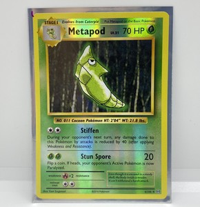 Pokemon XY Evolutions Metapod Uncommon Reverse Holo 4/108