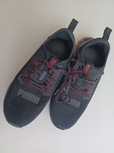 Puma Hybrid NX 192259-06 Black Running Shoes Sneakers Mens Size 8 VGUC Fast Ship - Picture 1 of 14