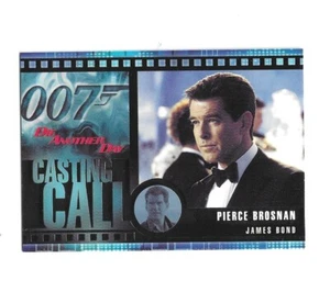 Tarjeta de llamada de casting James Bond Die Another Day 2002 C1 Brosnan Bond Rittenhouse - Imagen 1 de 1