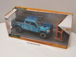 JADA JUST TRUCKS 2011 FORD F-150 SVT RAPTOR PICK UP IN LIQUID BLUE NEW IN BOX - Picture 1 of 3