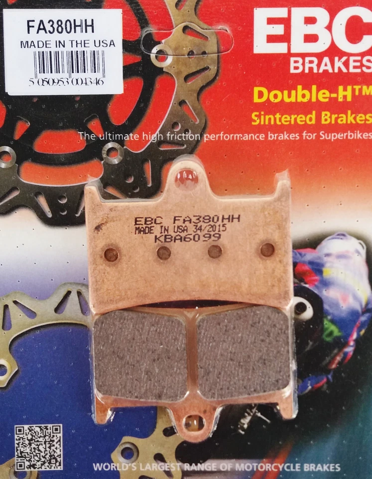 FA380HH Yamaha - EBC Bremsbeläge Bremsklotz brake pads Sinter vorne - Bild 1 von 1