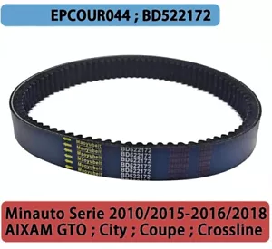 Drive Belt 844x31 for Codlice EPCOUR044 BD522172 Minauto Serie AIXAM GTO - Picture 1 of 9