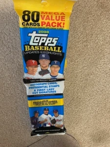 2008 Topps Updates & Highlights Series Baseball Mega Value Pack single pack - Picture 1 of 2