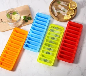 Chocolate Bar Sticks Mould Silicone Stick Ice Cube Tray Finger Biscuit Mold DIY - Picture 1 of 9