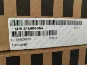 NEW SIEMENS 6SN1 123-1AB00-0BA2 SIMODRIVE 611 POWER MODULE - Picture 1 of 1
