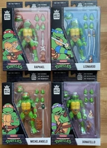 Teenage Mutant Ninja Turtles Michelangelo/Leonardo/Donatello/Rapheal BST AXN - Picture 1 of 2