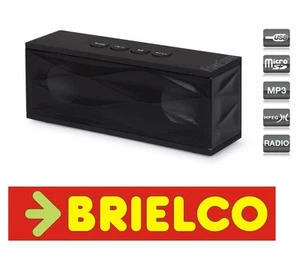 ALTAVOZ AMPLIFICADO FM REPRODUCTOR USB MICROSD 2X3W RECARGABLE NEGRO BD3121 - Bild 1 von 1