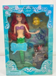 Muñeca cantora Ariel La Sirenita de lujo exclusiva de la tienda Disney de Japón - Imagen 1 de 13