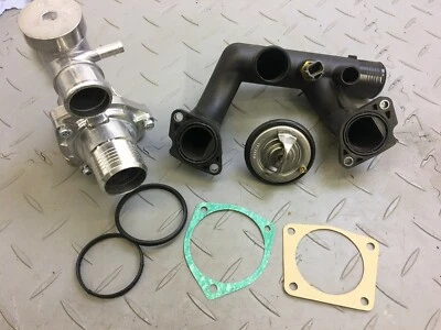 JAGUAR XK8 X100 X308 XJ8 3.2 4.0 V8 COOLANT THERMOSTAT HOUSING WATER RAIL KIT - Image 1 of 4