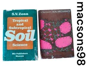 2 Mir Publishers Books – Soil Science & Engineering (Zonn, Tsytovich) - Picture 1 of 24
