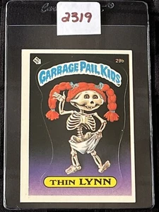 1985 Topps Garbage Pail Kids Card Series 1 OS1 Matte Back GPK Thin Lynn 29b - Picture 1 of 11