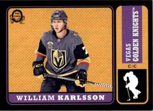 2018-19 O-Pee-Chee Retro Black William Karlsson 12/100 #94