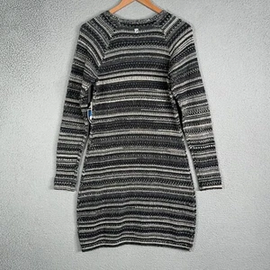 KUHL Dress Womens Small Heathered Gray Cotton Wool alpaca Alessandra Sweater NEW - Picture 1 of 24
