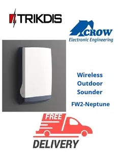 Trikdis Crow Wireless Outdoor Sounder FW2-NEPTUNE / SIREN-EXT two-way self power - Picture 1 of 1