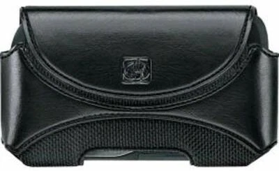 Wholesale Lot of 100 Body Glove Universal Black Leather Holster Case w/Belt Clip - Image 1 of 4