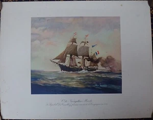 COMPAGNIE de NAVIGATION MIXTE~PAQUEBOT "DU TREMBLAY"~Roger CHAPELET~~ - Picture 1 of 16