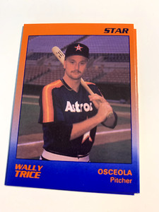 WALLY TRICE 1989 Star Osceola Astros FREE SHIP