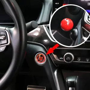 Cubierta de arranque de palanca de arranque de motor de un botón para automóvil botón de arranque basculante - Imagen 1 de 11