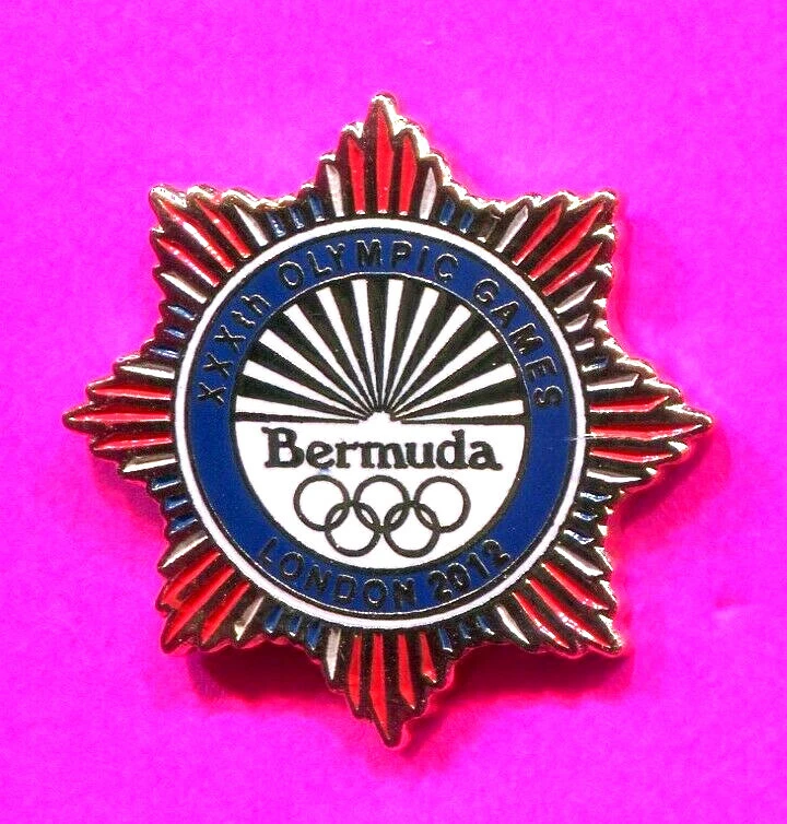 NOC BERMUDA 2012 NOC OLYMPIC PIN 2012 LONDON OLYMPIC NOC PIN  - Image 1 of 1