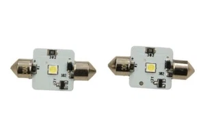 Flashing Semaphore LED Festoon Bulbs 7mm Cap 6 Volt Pair For VW T2 Split - Picture 1 of 1