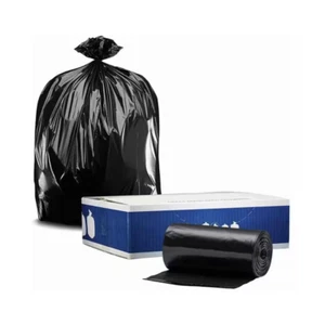 12-16 Gal. Black Trash Bags (Case of 250) - Picture 1 of 12