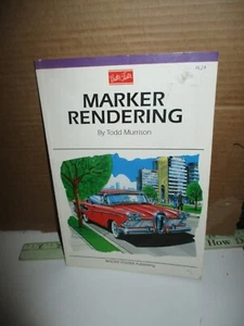 Marker Rendering by Todd Murrison (1995, Paperback, Illustrated - Imagen 1 de 8