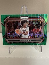 2023 Panini Prizm Draft Picks Anthony Black # 18/25 Green Pulsar Variation