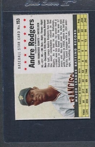 1961 Post Cereal #153 Andre Rodgers Giants VG/EX *1480 - Picture 1 of 1