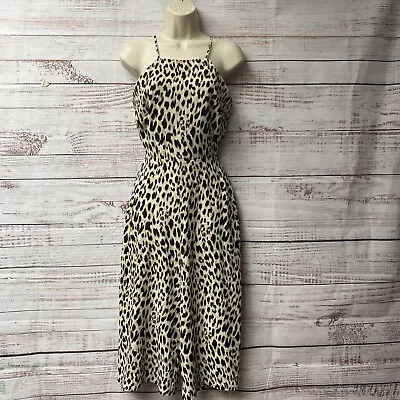 Macacão Feminino Material Girl Preto Estampa de Animal Leopardo Natural - Tamanho P WP-2R - Imagem 1 de 4