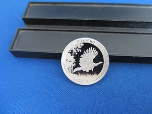  2015-S Silver Quarter KISATCHIE Deep Cameo Mirror Proof Upper Grading Ranges - Picture 1 of 3