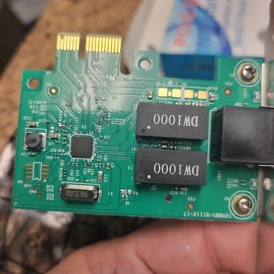 Realtek Chipset Gigabit PCI Express Ethernet Network Interface Card with Low ... - Image 1 of 4