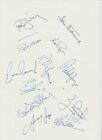 NORTHAMPTONSHIRE COUNTY CRICKETERS 1997 ORIGINAL AUTOGRAPH BOOK PAGE 12 X SIGS