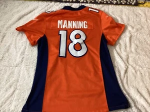 Payton Manning youth NFL NIKE BRONCOS stitched jersey M - Picture 1 of 5