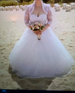 Brautkleid Prinzessin 42/44 - Bild 1 von 1