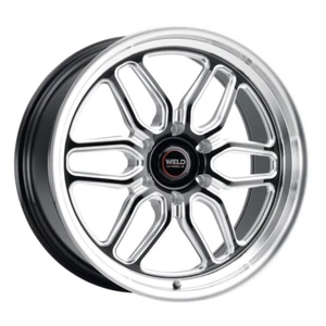 WELD RACING Laguna 6 Drag S153 17X10 6X135 ET42 Gloss Black Milled (Qty of 1) - Picture 1 of 2