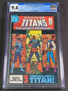 Tales of the Teen Titans #44 1984 CGC 9.4 4201406002 1st App Jericho - Picture 1 of 6