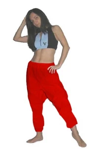 PANTALONE EFFETTO SAUNA -Rosso, Tg.1- Azione Dimagrante, Favorisce Sudorazione - Foto 1 di 2